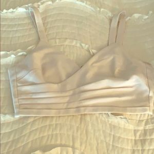 Talulah White crop top